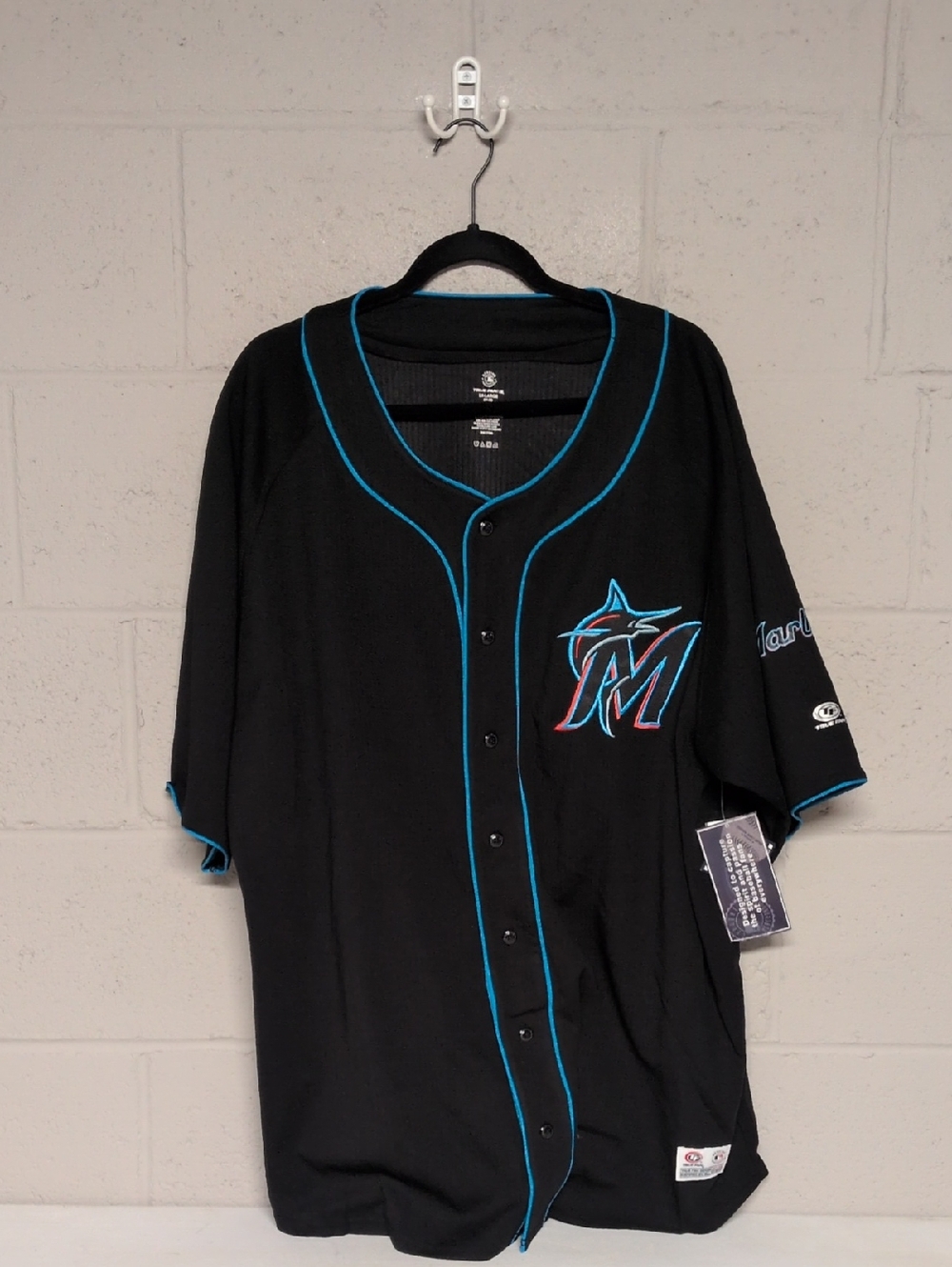 Miami Marlins Adult Jersey Size 3X, NWT, MLB, Baseball Jersey